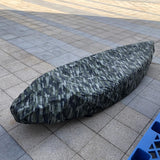 Maxbell Universal Kayak Cover Portable Dust Resistant for Indoor Yard Fishing Boat 3.1m to 3.5m Green