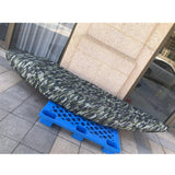 Maxbell Universal Kayak Cover Portable Dust Resistant for Indoor Yard Fishing Boat 3.1m to 3.5m Green