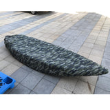 Maxbell Universal Kayak Cover Portable Dust Resistant for Indoor Yard Fishing Boat Green 5.6m to 6m