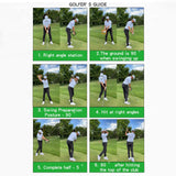 Maxbell Golf Swing Training Aid Golf Swing Trainer for Golfer Sports Accessories Black