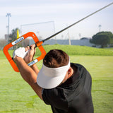 Maxbell Golf Swing Training Aid Golf Swing Trainer for Golfer Sports Accessories Orange