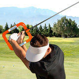 Maxbell Golf Swing Training Aid Golf Swing Trainer for Golfer Sports Accessories Orange