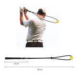 Maxbell Durable Golf Swing Training Aid Practice Rope Trainer Exercise for Beginner