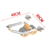 Maxbell Ab Roller Wheel Ab Machine Smart Timing Exercise Wheels Ab Wheel Roller Orange