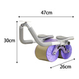Maxbell Ab Roller Wheel Automatic Return Abdominal Wheel Home Gym Strength Training