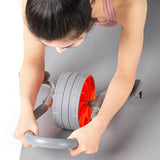 Maxbell Ab Roller Wheel Core Strength Training Equipment Exercise Abdominal Wheel Gray