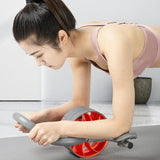 Maxbell Ab Roller Wheel Core Strength Training Equipment Exercise Abdominal Wheel Gray