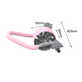 Maxbell Ab Roller Wheel Core Strength Training Equipment Exercise Abdominal Wheel Pink