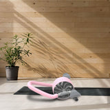 Maxbell Ab Roller Wheel Core Strength Training Equipment Exercise Abdominal Wheel Pink