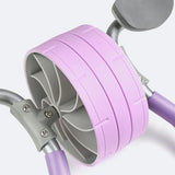 Maxbell Ab Roller Wheel Core Strength Training Equipment Exercise Abdominal Wheel Purple