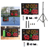 Maxbell Multifunctional Electronic Scoreboard with Remote Control for Boxing Indoor Without Tripod