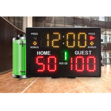 Maxbell Multifunctional Electronic Scoreboard with Remote Control for Boxing Indoor Without Tripod