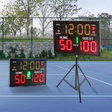 Maxbell Multifunctional Electronic Scoreboard with Remote Control for Boxing Indoor Without Tripod