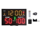 Maxbell Multifunctional Electronic Scoreboard with Remote Control for Boxing Indoor Without Tripod