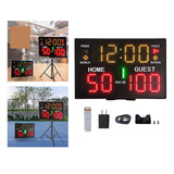 Maxbell Multifunctional Electronic Scoreboard with Remote Control for Boxing Indoor Without Tripod