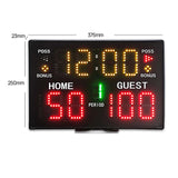 Maxbell Multifunctional Electronic Scoreboard with Remote Control for Boxing Indoor Without Tripod