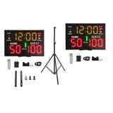 Maxbell Multifunctional Electronic Scoreboard with Remote Control for Boxing Indoor Without Tripod