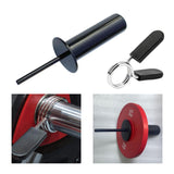 Maxbell Fitness Weight Stack Heavy Duty Gym Replacement with Barbell Spring Clip 10mmx80mm