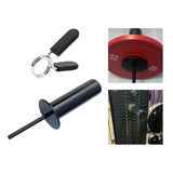Maxbell Fitness Weight Stack Heavy Duty Gym Replacement with Barbell Spring Clip 10mmx110mm