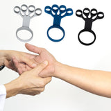Maxbell Silicone Finger Stretcher Resistance Band Finger Training Device Convenient 3Pcs