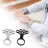 Maxbell Silicone Finger Stretcher Resistance Band Finger Training Device Convenient 2Pcs