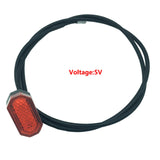Maxbell 5V Electric Scooter Rear Tail Light Taillight Bike Universal Accessories