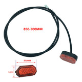 Maxbell 5V Electric Scooter Rear Tail Light Taillight Bike Universal Accessories