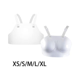 Maxbell Breast Protector Heavy Punching Boxing Karate Fencing Sports Chest Guard Men XS 50-70cm