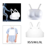 Maxbell Breast Protector Heavy Punching Boxing Karate Fencing Sports Chest Guard Men XS 50-70cm