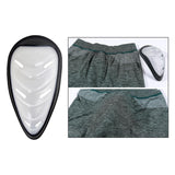 Maxbell Taekwondo Groin Protector Crotch Protection Shell Breathable for Boxing L 18cmx9cm