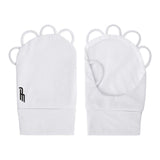 Maxbell Golf Sunscreen Finger Glove Ice Silk Material Lightweight Elastic Portable L Left White