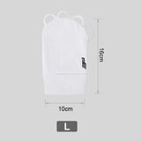 Maxbell Golf Sunscreen Finger Glove Ice Silk Material Lightweight Elastic Portable L Right White