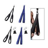 Maxbell Tricep Rope Strength Training Pull Down Cable for Forearm Weight Lifting Black