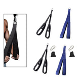 Maxbell Tricep Rope Strength Training Pull Down Cable for Forearm Weight Lifting Black