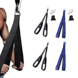 Maxbell Tricep Rope Strength Training Pull Down Cable for Forearm Weight Lifting Black