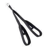 Maxbell Tricep Rope Strength Training Pull Down Cable for Forearm Weight Lifting Black