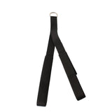 Maxbell Tricep Rope Strength Training Pull Down Cable for Forearm Weight Lifting Black with Hook Bag
