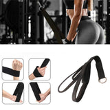 Maxbell Tricep Rope Strength Training Pull Down Cable for Forearm Weight Lifting Black with Hook Bag