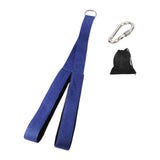 Maxbell Tricep Rope Strength Training Pull Down Cable for Forearm Weight Lifting Blue with Hook Bag