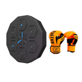 Maxbell Music Boxing Machine Wall Target Exercise with Gloves Boxing Trainer Kids Gloves