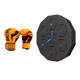 Maxbell Music Boxing Machine Wall Target Exercise with Gloves Boxing Trainer Kids Gloves