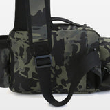 Maxbell Storage Bag Tackle Bag Fishing Tackle Single Shoulder Bag for Hiking Camping Green