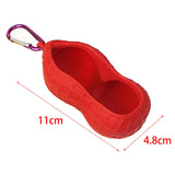 Maxbell Golf Ball Holder Bag Carrier Sleeve Carry Pouch Men Women Red