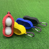 Maxbell Golf Ball Holder Bag Carrier Sleeve Carry Pouch Men Women Red