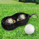 Maxbell Golf Ball Holder Bag Carrier Sleeve Carry Pouch Men Women Black