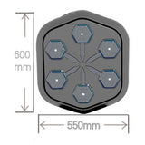 Maxbell Music Boxing Wall Target Improves Perception Boxing Practice Exercise