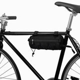 Maxbell 2.5L Bike Frame Bag Bicycle Handlebar Bag Large Capacity Waterproof Black