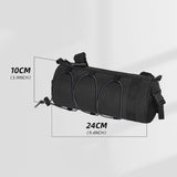 Maxbell 2.5L Bike Frame Bag Bicycle Handlebar Bag Large Capacity Waterproof Gray