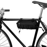 Maxbell 2.5L Bike Frame Bag Bicycle Handlebar Bag Large Capacity Waterproof Gray
