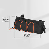 Maxbell 2.5L Bike Frame Bag Bicycle Handlebar Bag Large Capacity Waterproof Orange